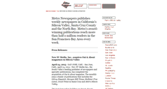 Desktop Screenshot of metronews.com