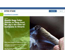 Tablet Screenshot of metronews.ca